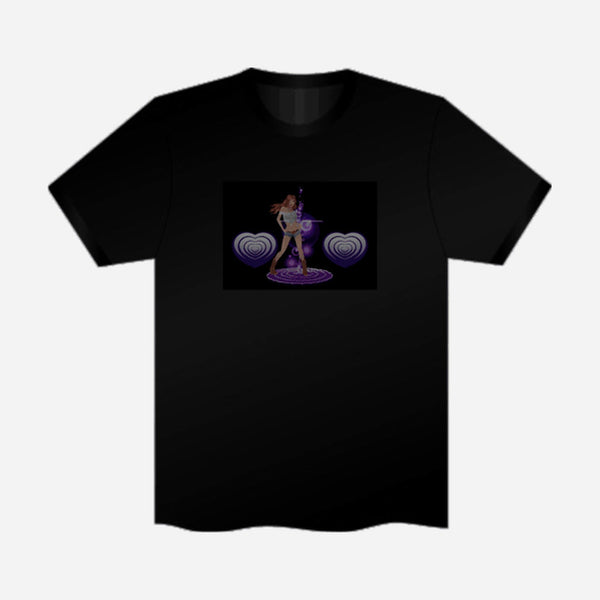 T-Shirt lumineux complet danseuse