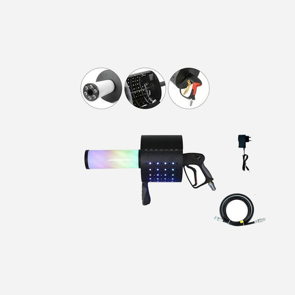 Canon Lumineux Led's Co2 + Confettis 2 en 1