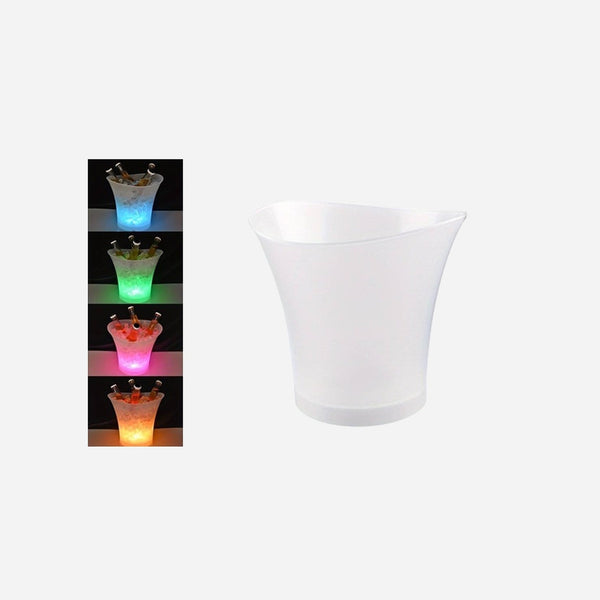 Seau à champagne lumineux LED 5L