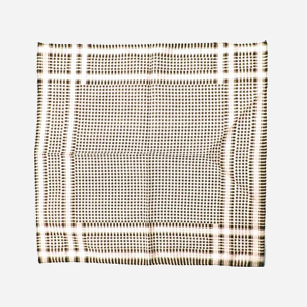 Bandana N&B quadrillé