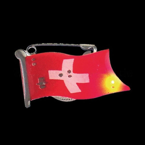 Badge/magnet LED Suisse