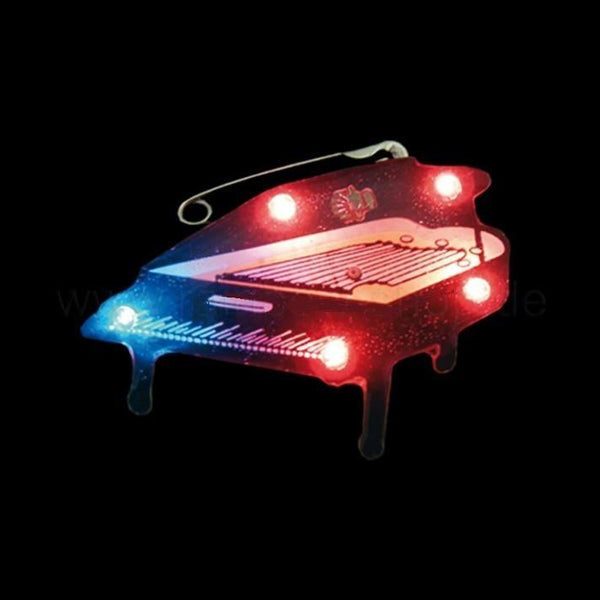 Badge/magnet LED piano