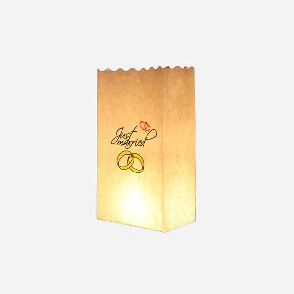 Lanterne de jardin Just Married