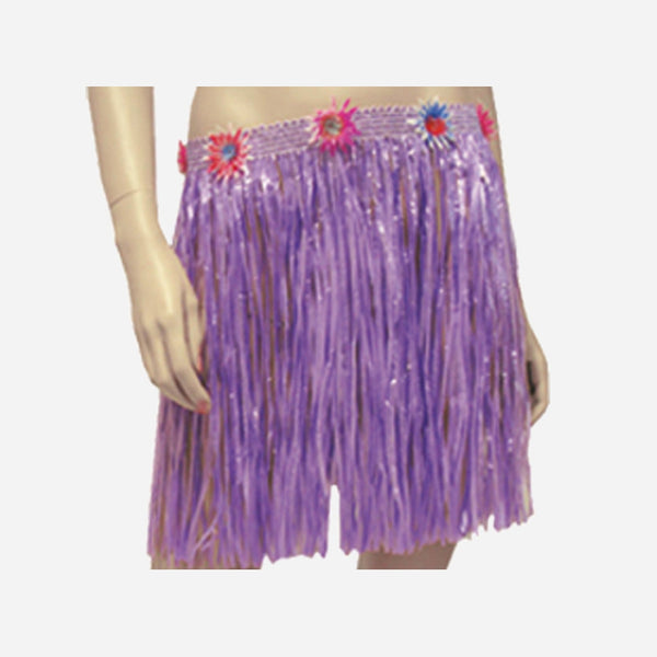 Jupe courte Tahiti lila 40 cm