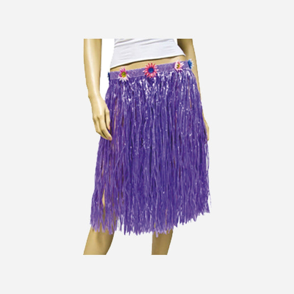 Jupe longue Tahiti lilas 60 cm