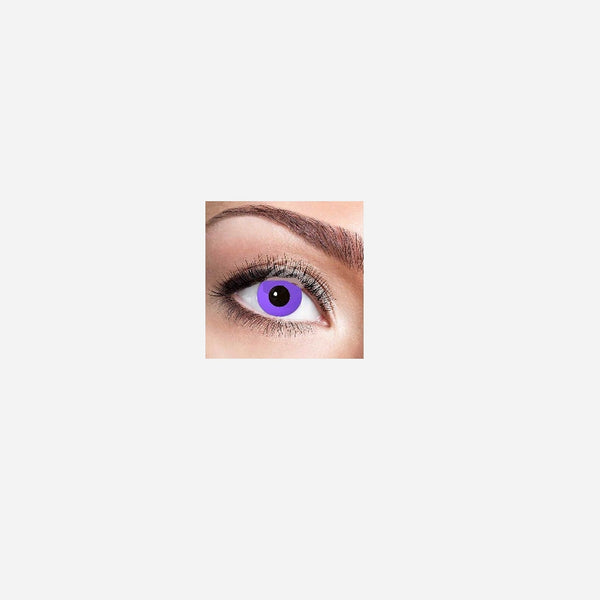 Lentilles de contact "Purple Gothic" 7 jours