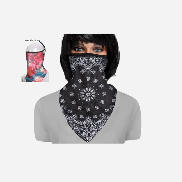 Foulard de protection avec attache-oreilles ST-036
