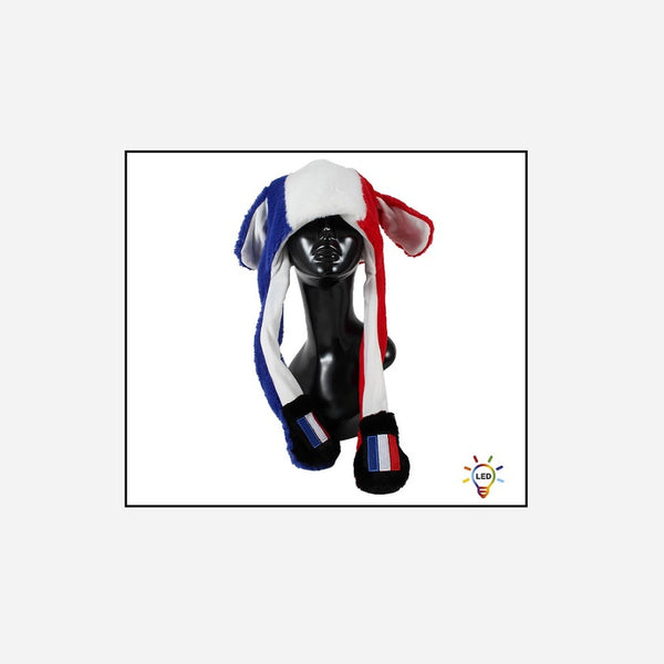 Bonnet lumineux LED's "oreilles qui bougent" france