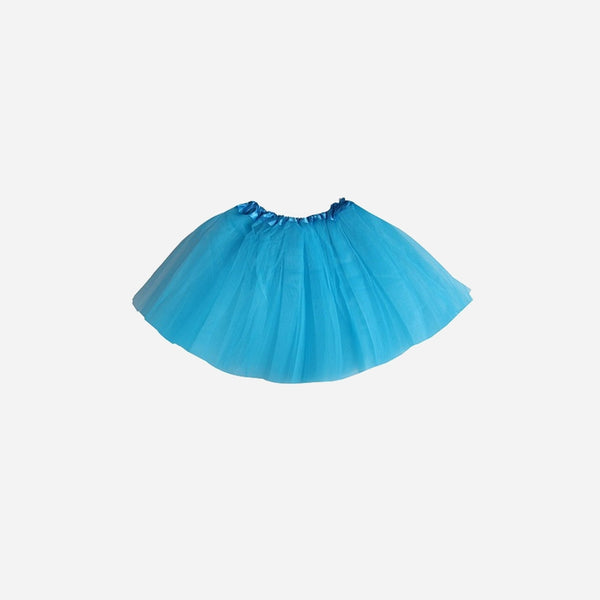 Jupe en tulle tutu pour adulte bleu clair 60 cm