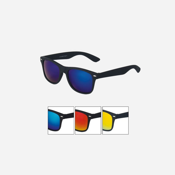 Lunettes de soleil rétro blues vintage nerd V-1074a