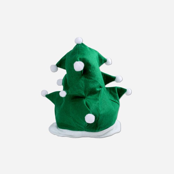 Bonnet de noël sapin vert