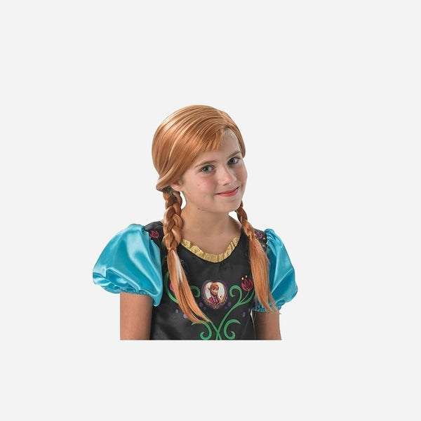 Perruque Anna™ Disney Reine des Neiges™ enfant