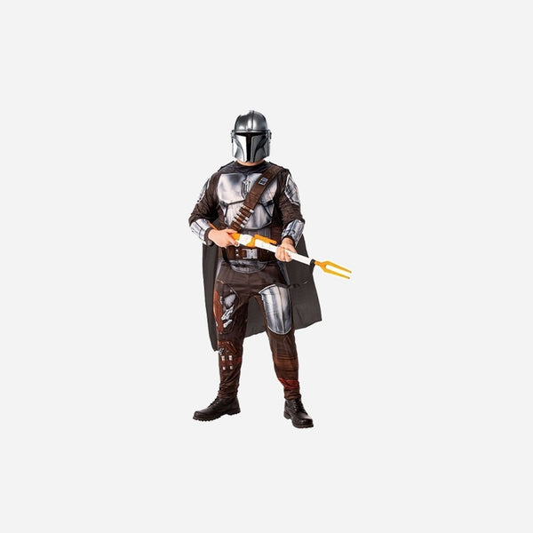 Déguisement Starwars™ The Mandalorian™ adulte 3 pièces Taille XL