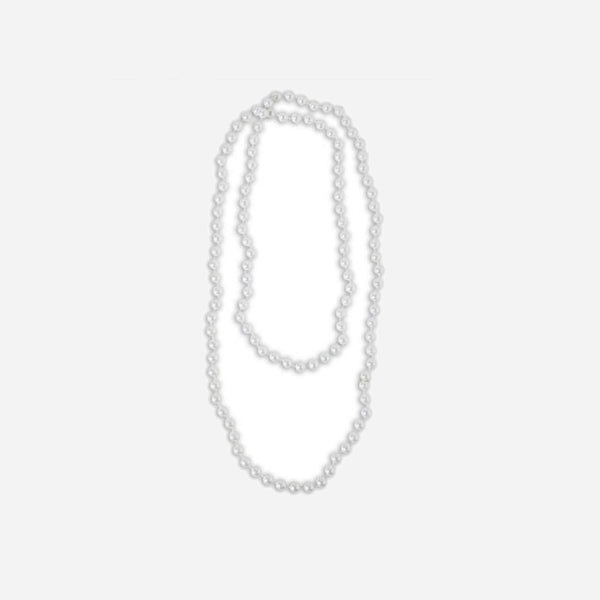 Collier de perles en plastique 1m60 fantaisie