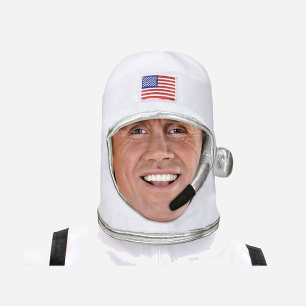 Casque souple d'astronaute adulte