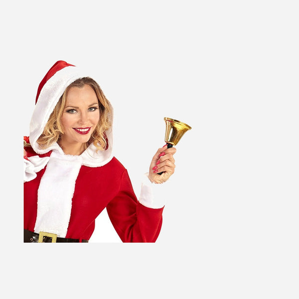 Cloche de père Noël 13 cm