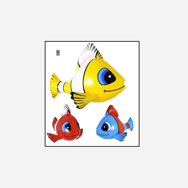 Poisson tropical gonflable assorti 60 cm
