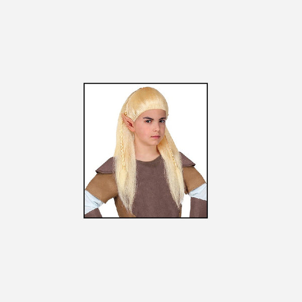Perruque Elfe cheveux longs enfant