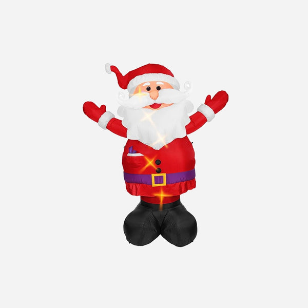 Père Noël géant gonflable et lumineux 3 m