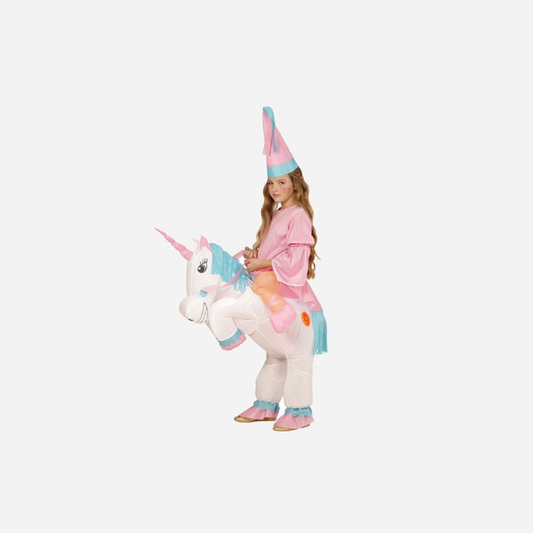 Déguisement gonflable jump in licorne 2 pièces enfant