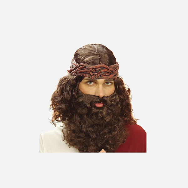Perruque & barbe de Messie Prophète adulte
