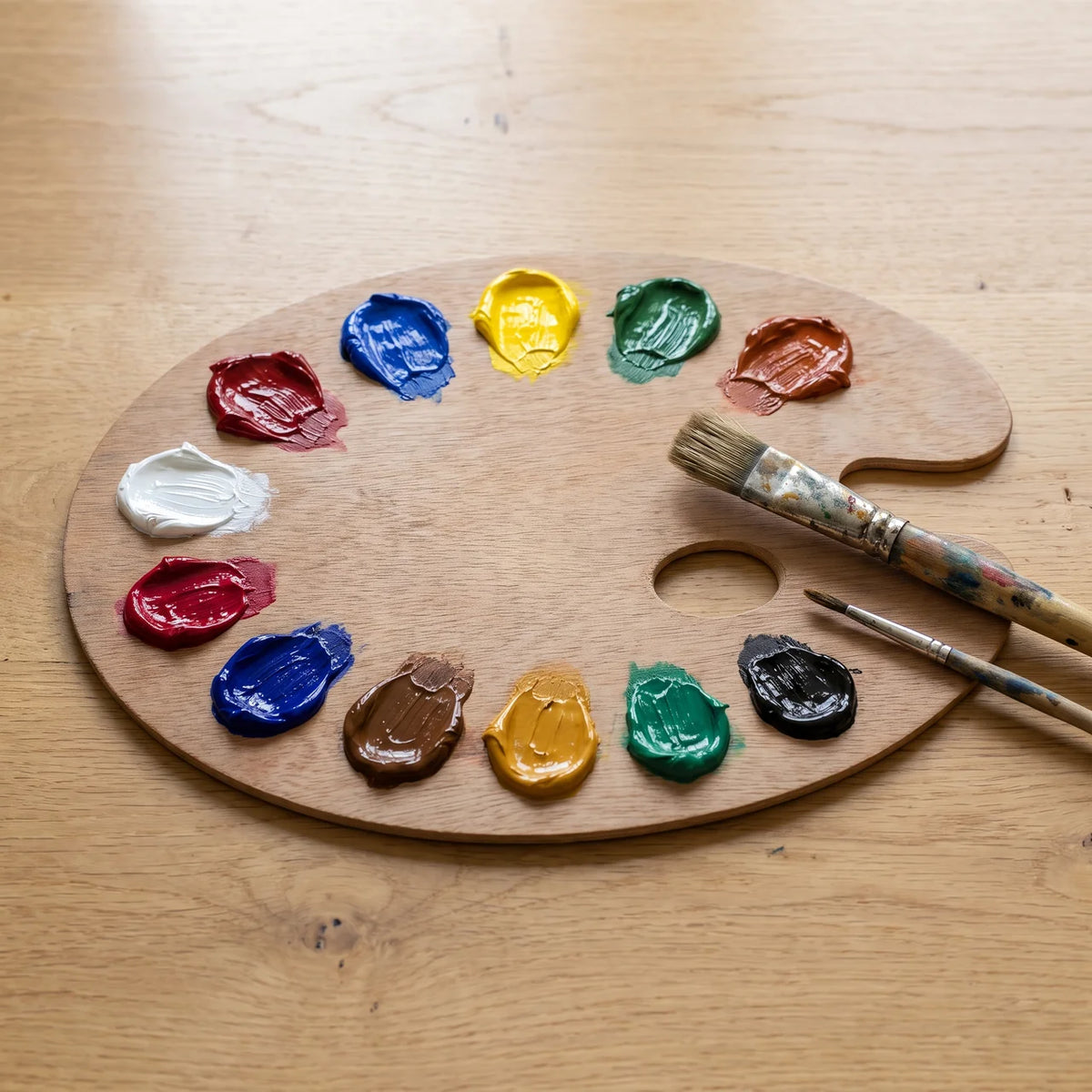 Palette de peintre — Assorti