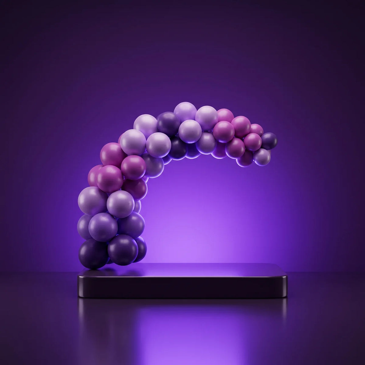 theme ballons structures arches