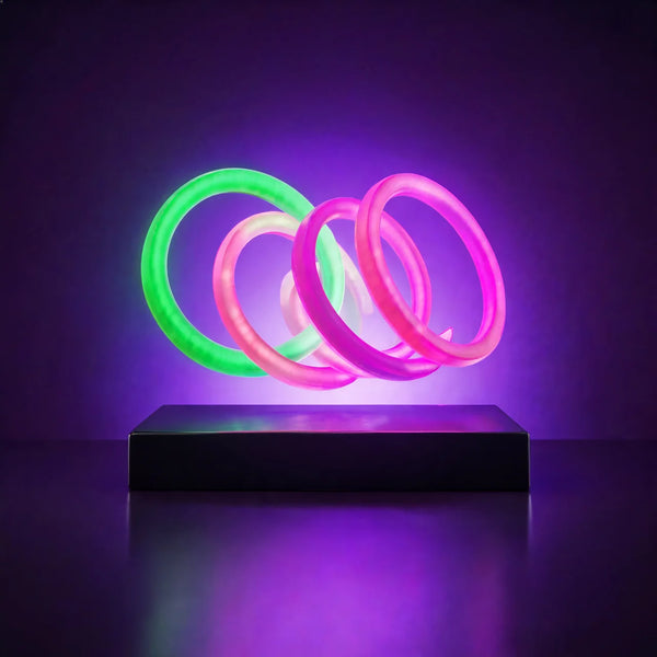 Bracelets fluo fluorescents