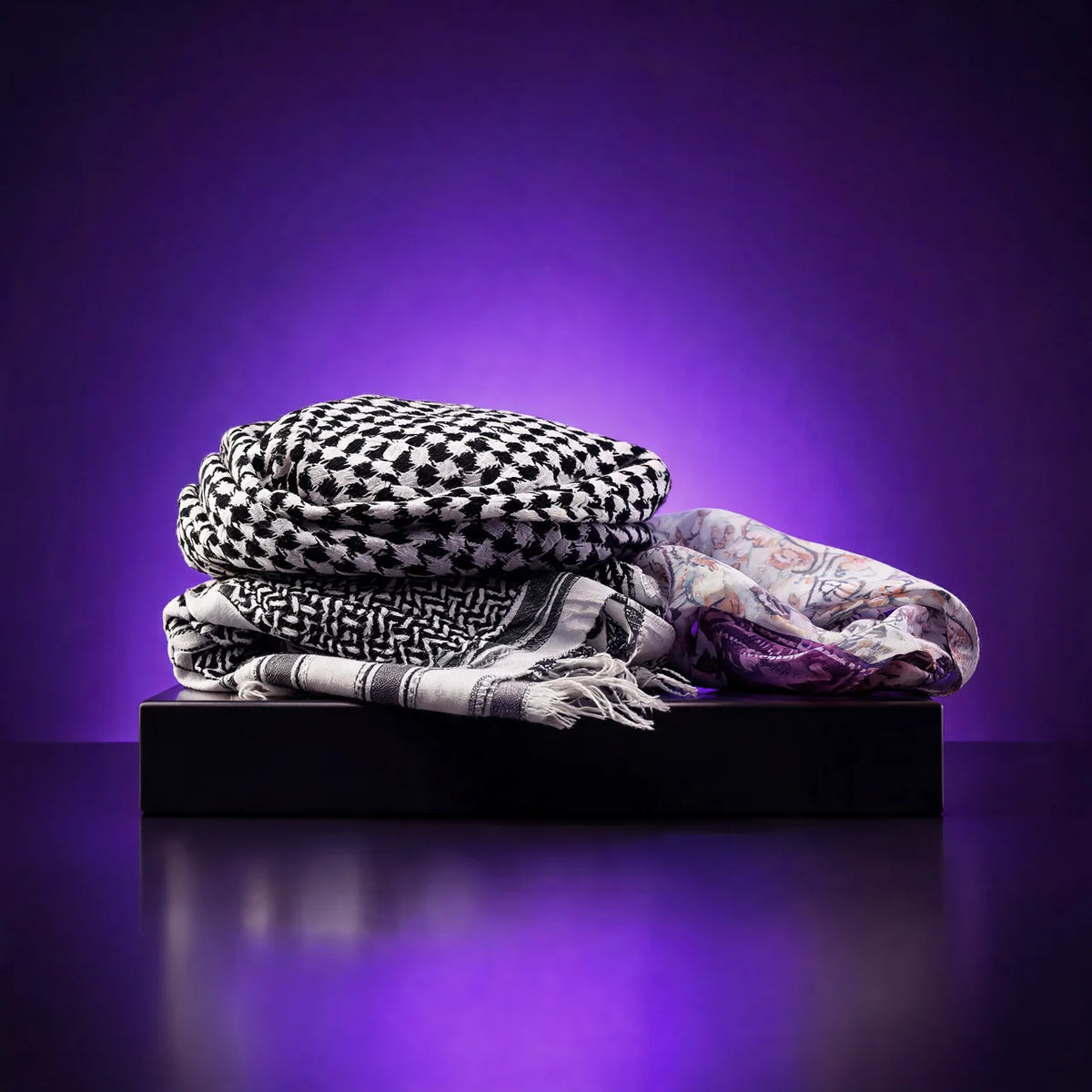 theme echarpes foulards keffiehs