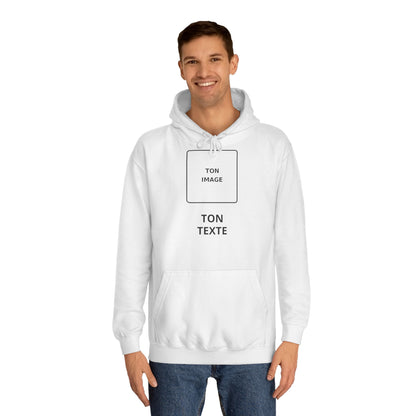 Sweat à capuche unisexe personnalisable Nightpass
