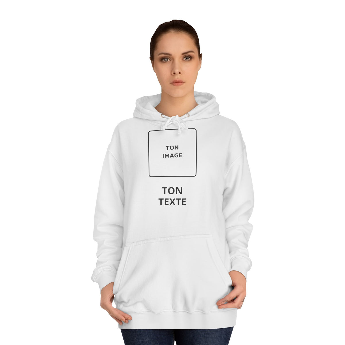 Sweat à capuche unisexe personnalisable Nightpass