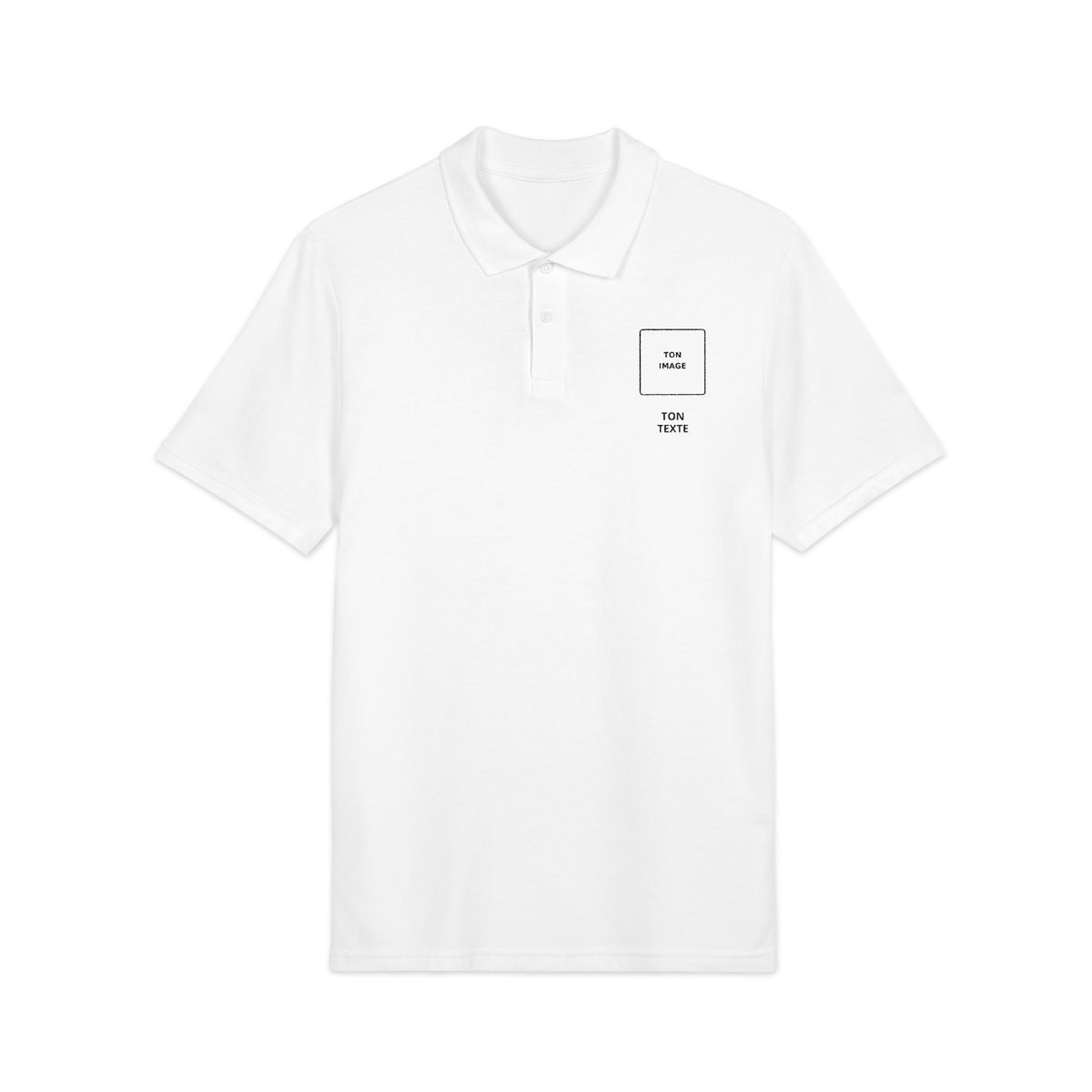 Polo brodé unisexe personnalisable Nightpass