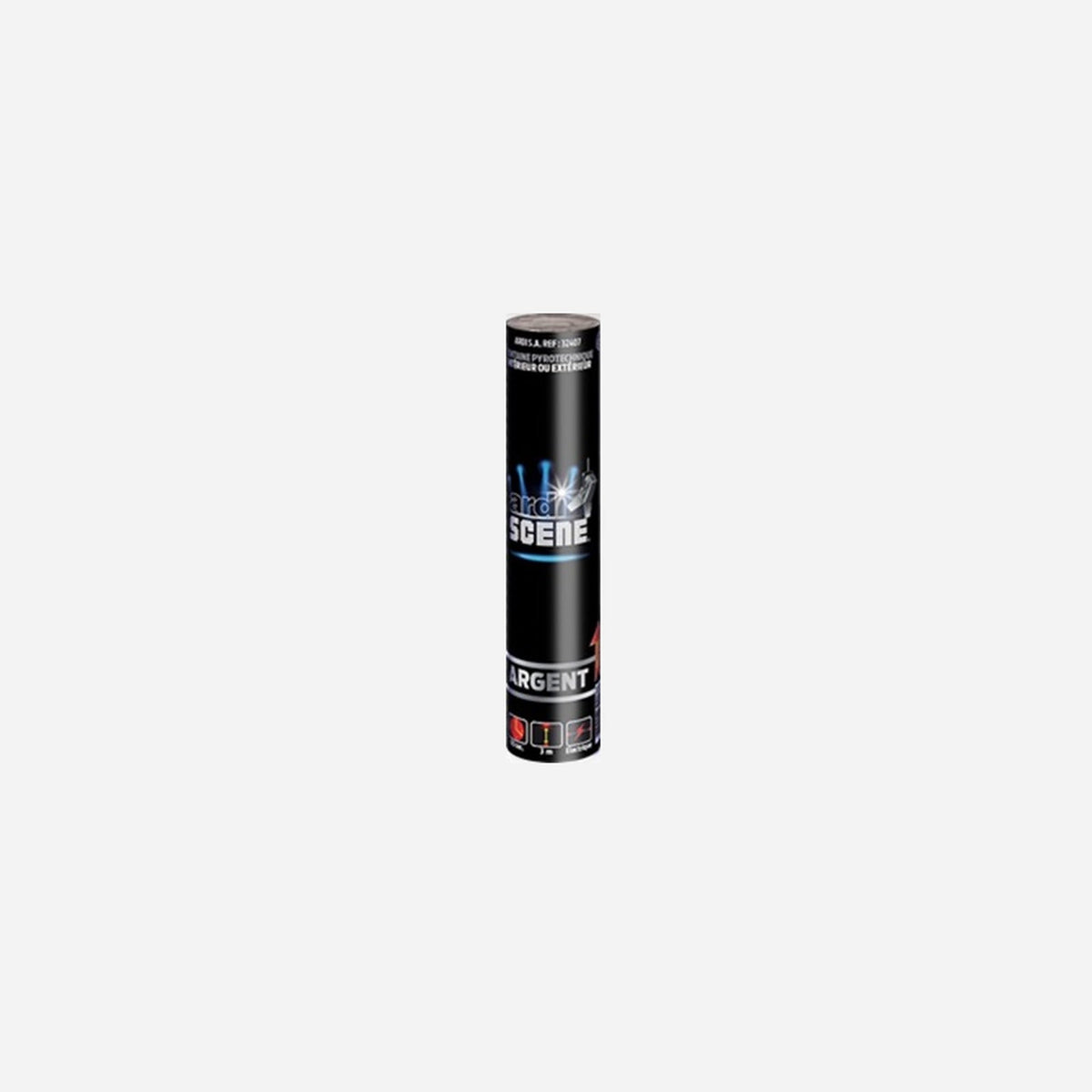 Jet de scène électrique argent 3 m 60 s