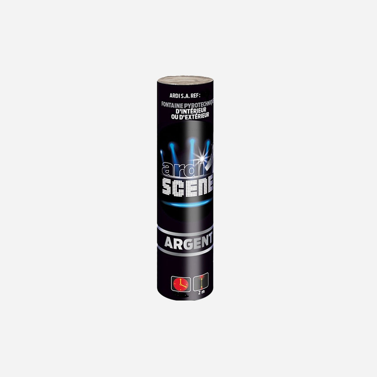 Jet de scène électrique or 2 m 25/30 s