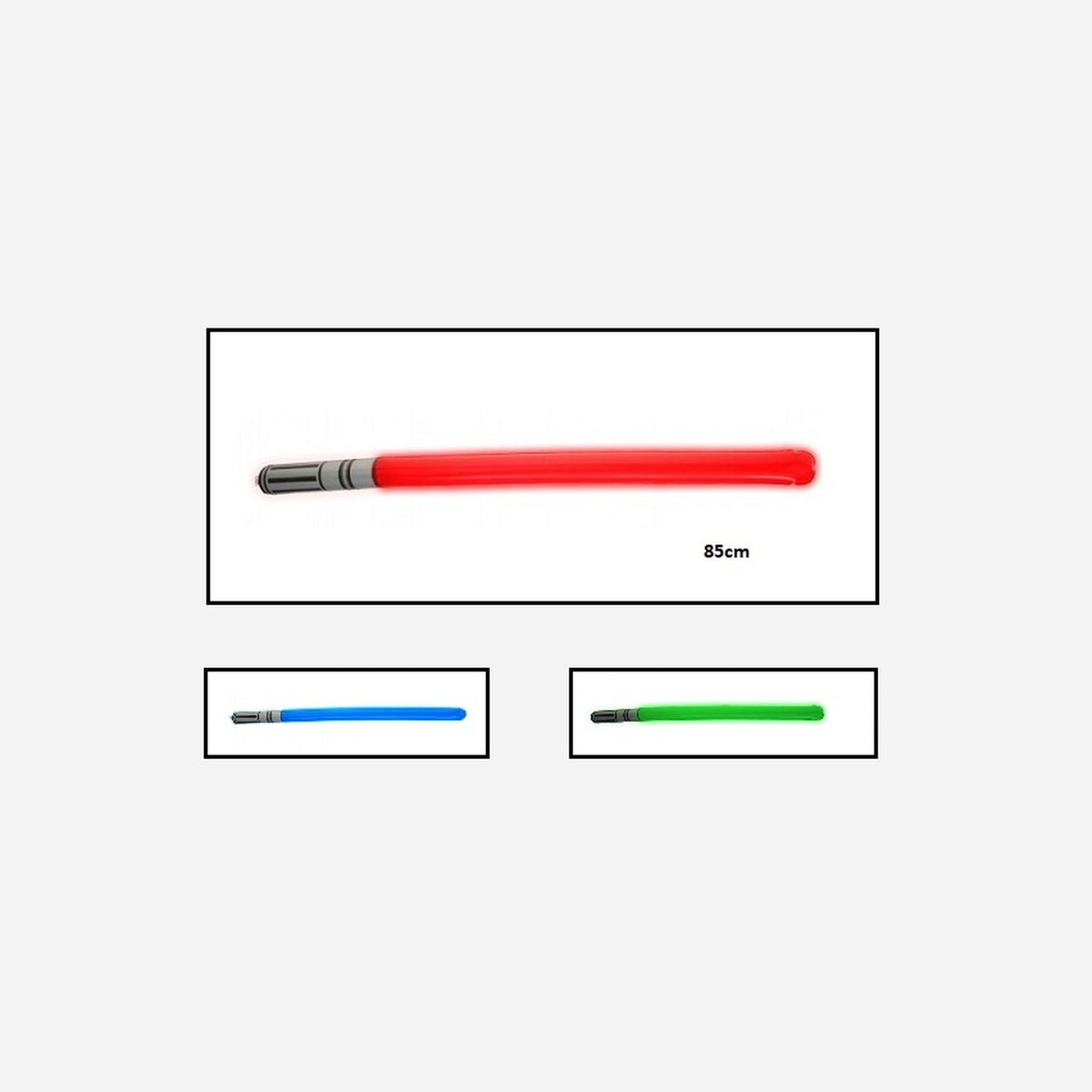 Sabre laser gonflable assorti 85 cm