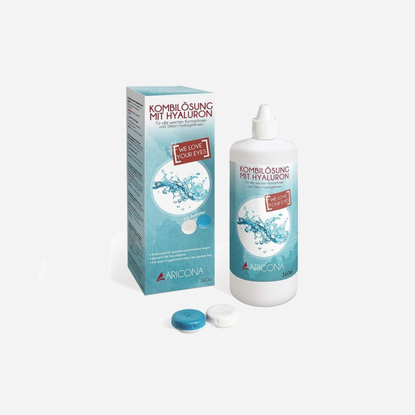 Kit de nettoyage et conservation pour lentilles de contact 360 ml