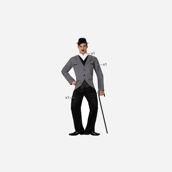 Déguisement "légende du cinéma" 3 pièces homme Taille M/L