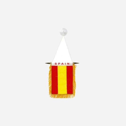 Fanion pour vitre espagne 8,5 × 12 cm