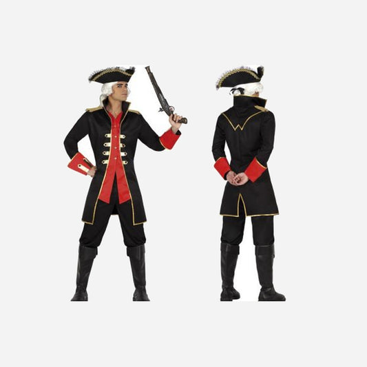 Déguisement de capitaine pirate homme Taille XL