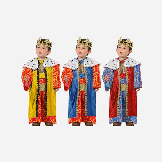 Déguisement de Roi Mage 3 pièces enfant assorti Taille 12-24 mois