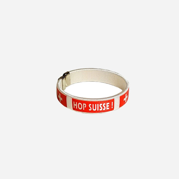 Bracelet Suisse "hopp Schwiiz"