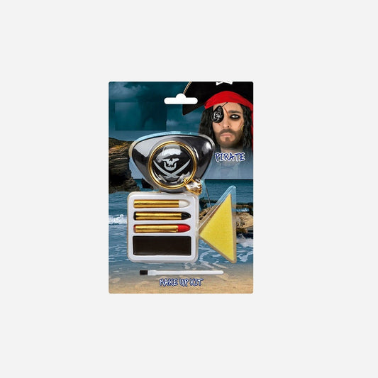 Kit de maquillage pirate avec accessoires 8 pièces