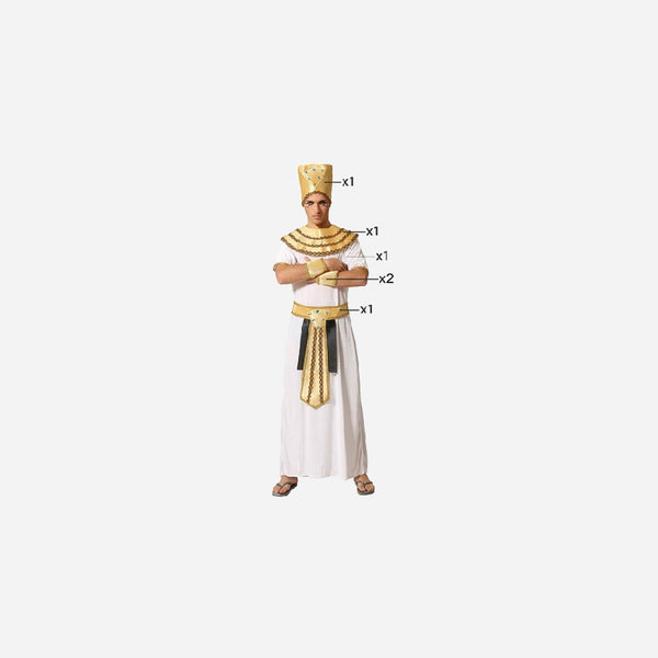 Déguisement d'égyptien 6 pièces homme Taille M/L