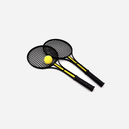 Lot de 2 raquettes de tennis avec balle 52 cm