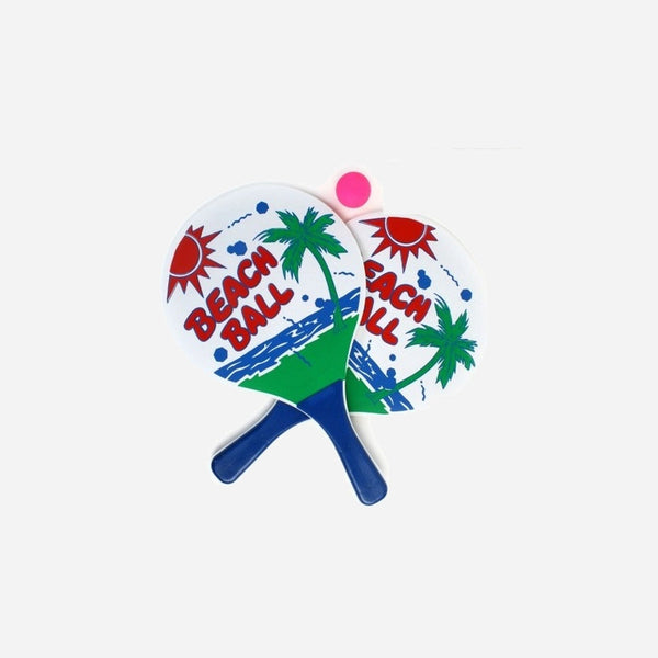 Set de beachball 2 raquettes et 1 balle 38 × 24 cm