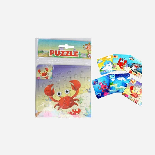 Puzzle 25 pièces océan assorti