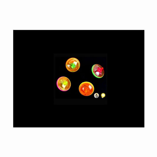 Toupie lumineuse 4.5 cm assorti