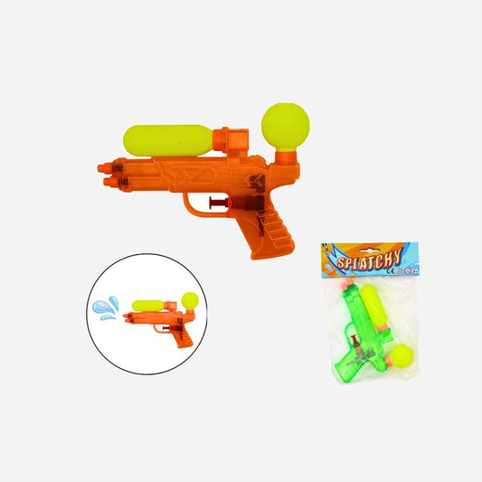 Pistolet à eau double cuve assorti 17 cm