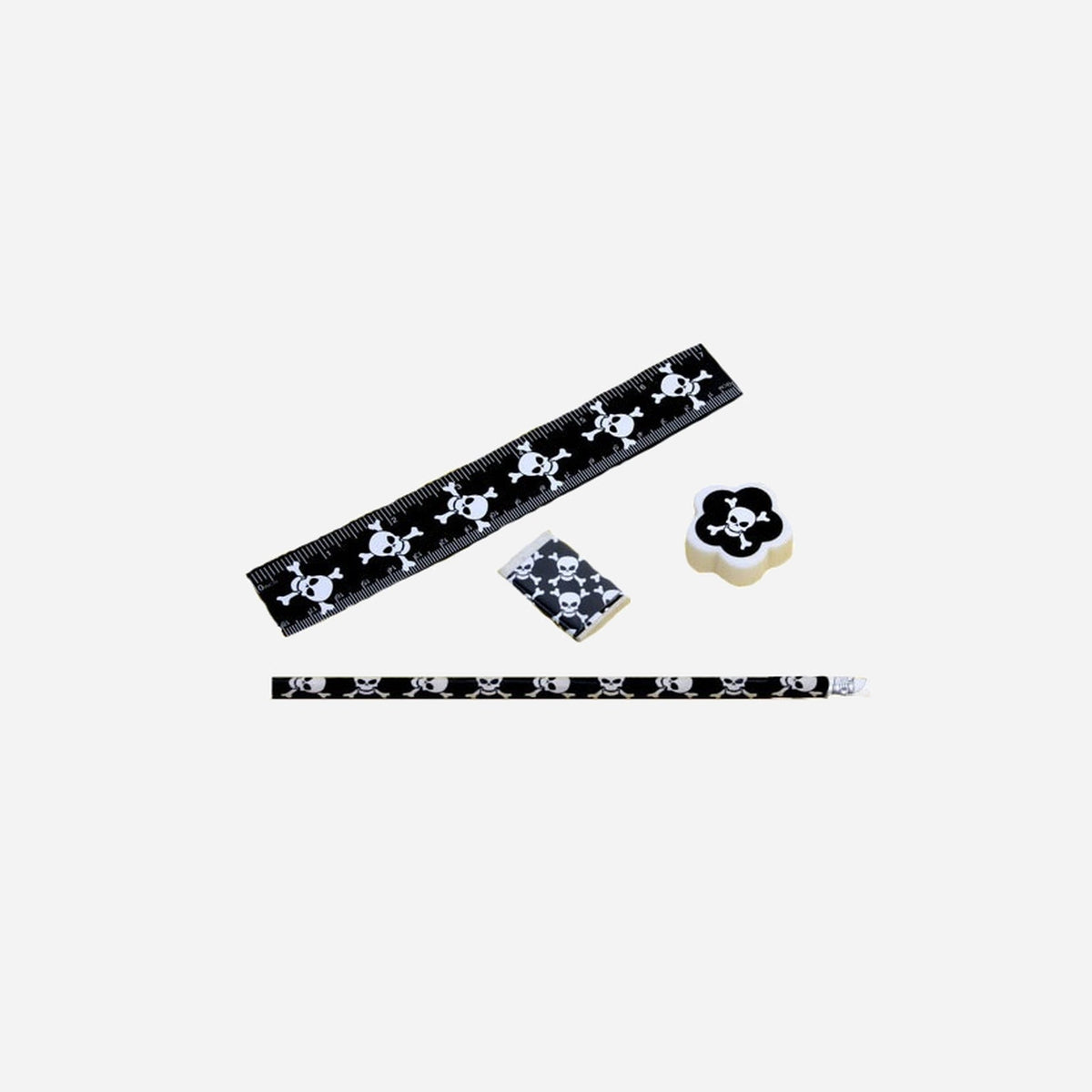 Set papeterie pirate 4 pièces