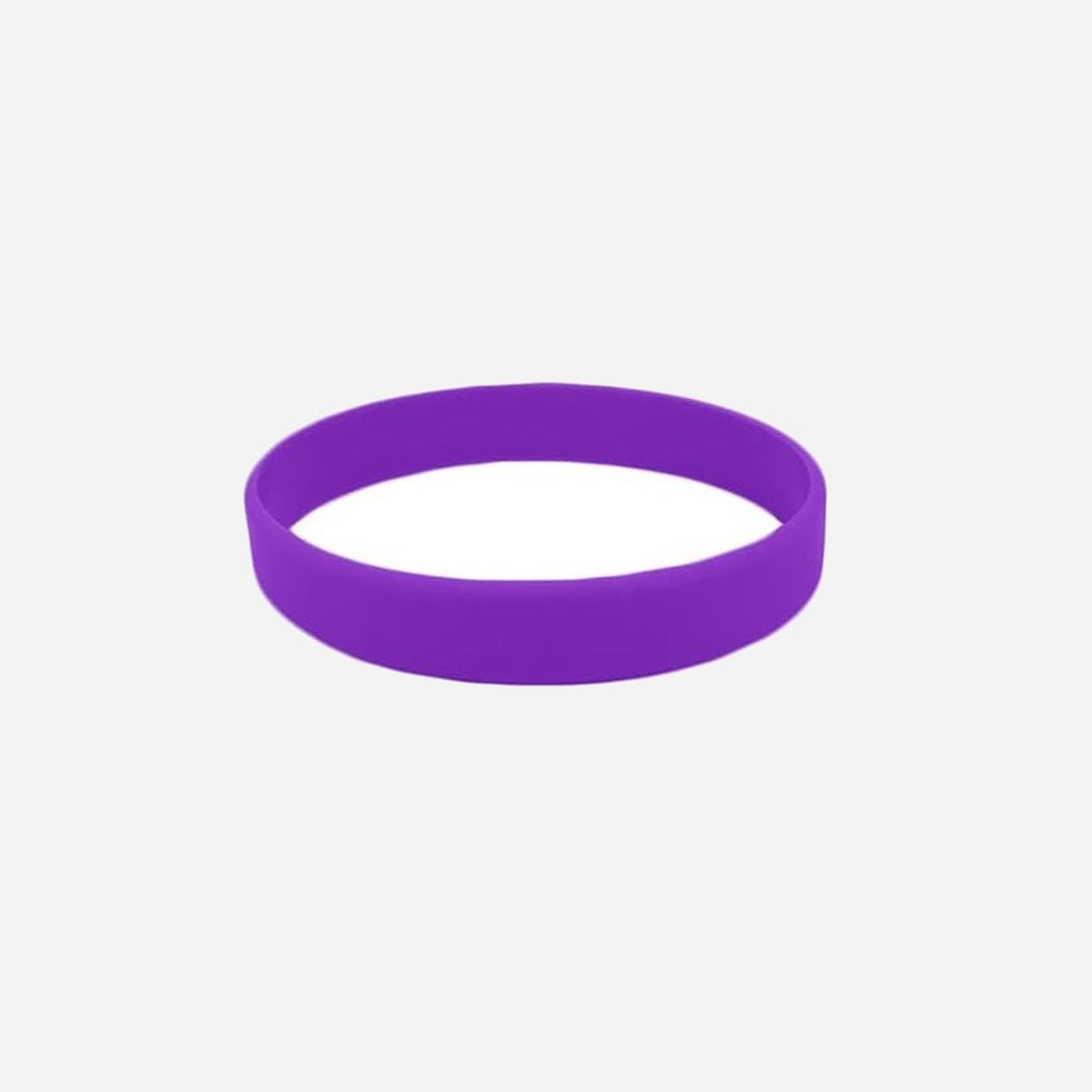 Bracelet en silicone violet